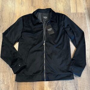 Boohoo Black Men's Lightweight Jacket